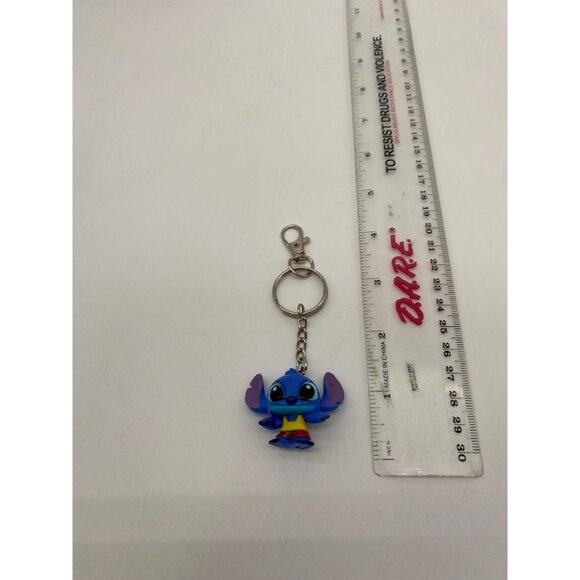 Upcycled Disney Lilo and Stitch "Stitch" Keychain: Vintage Toy Charm for Purses - Picture 3 of 5